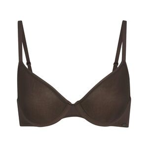 NWOT SKIMS Weightless Demi Bra in Espresso